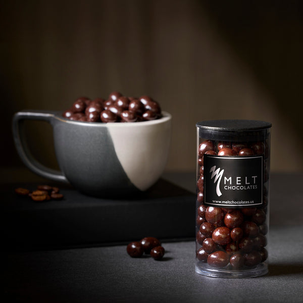 Dark Chocolate Covered Coffee Beans