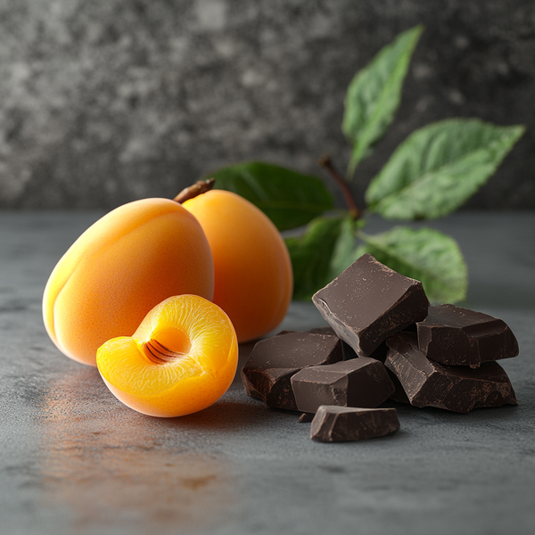 Dark Chocolate Candied Apricots